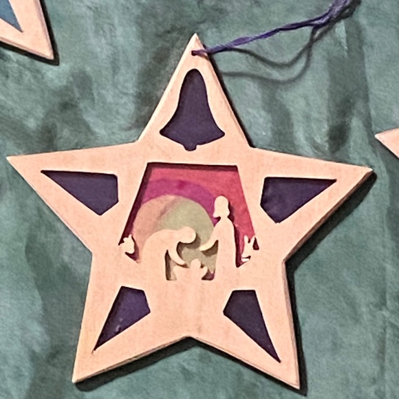 Vintage Waldorf Ornaments ~ Window Stars - Picture 3 of 8